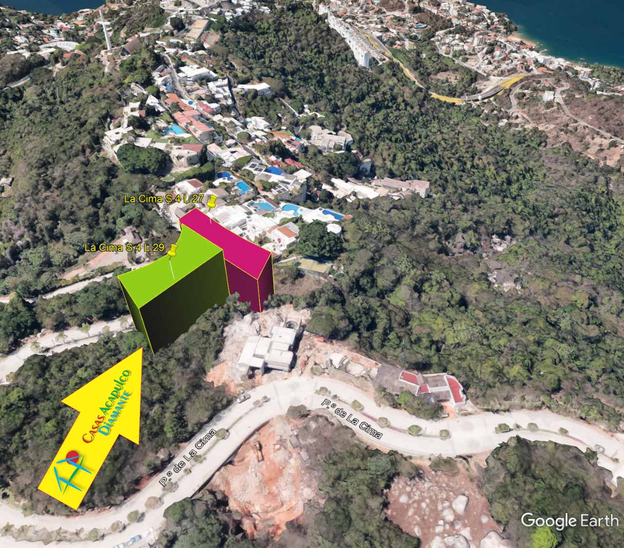 Terreno La Cima S4 L27 y 29 - Vista aérea 6